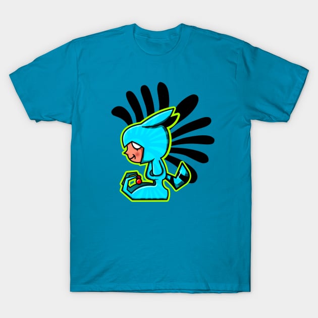 Bunny tribal T-Shirt by SuaveOne